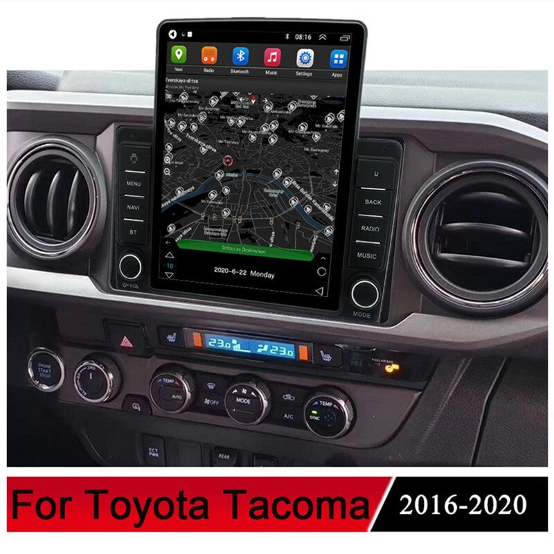 Car GPS Fit for Toyota Tacoma 2016-2020 Stereo Radio Touch Screen For Carplay