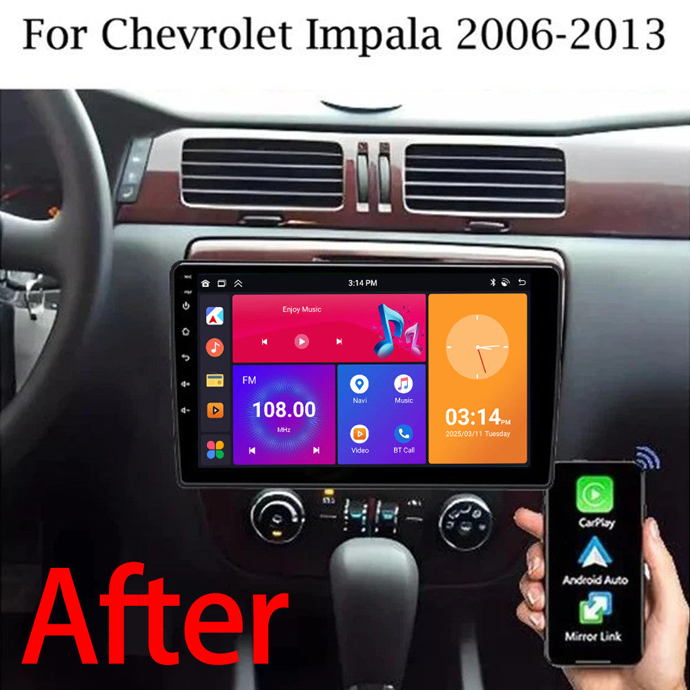 10 for Chevrolet Impala 2006-2012 Android Carplay Car Stereo Radio Screen GPS
