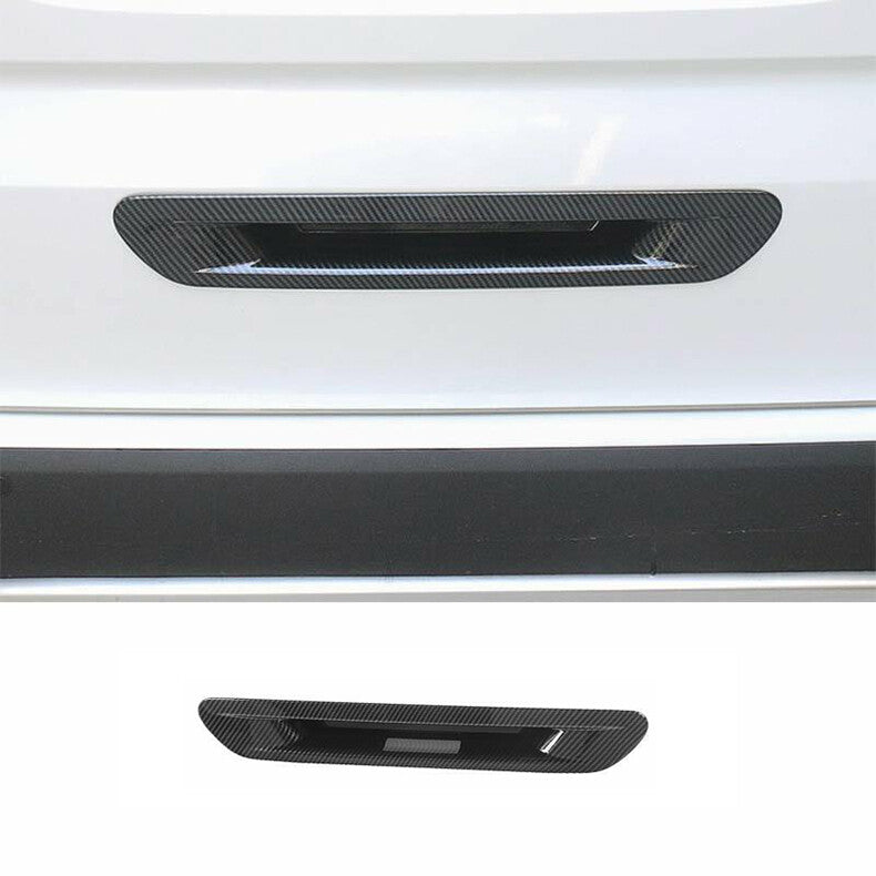 for Kia Carnival 2022-2023 Carbon Fiber Tailgate Door Handle Bowl molding Cover