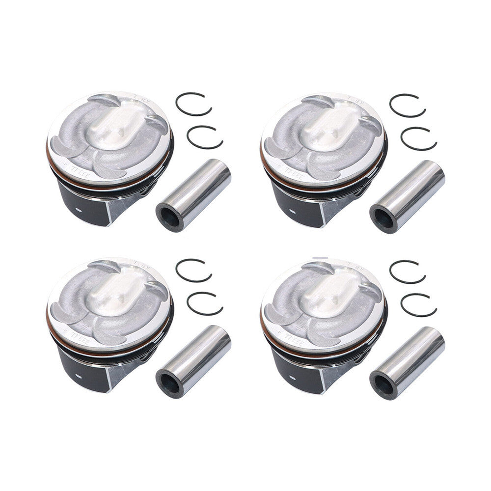 Engine Pistons  Rings Set 4pcs for Ford 2.0T for Land Rover Discovery for Range Rover