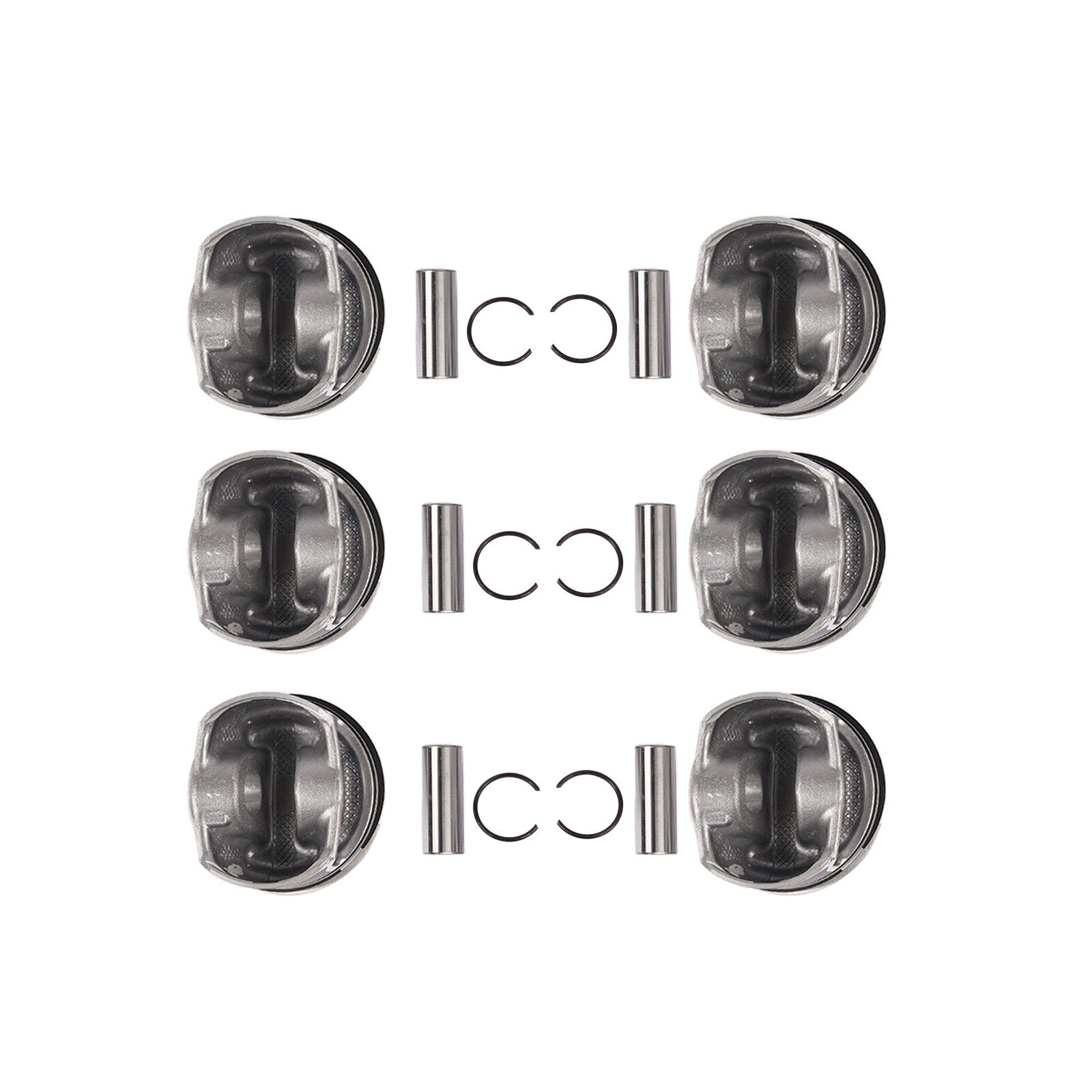 VR6 3.6L Engine Pistons  Piston Rings Kit Fit for VW for Passat for AUDI Q7 for SKODA