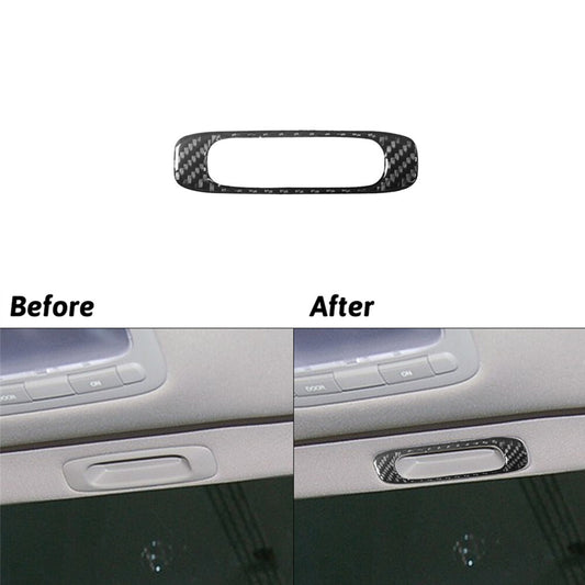 Carbon Fiber Interior Sunroof Handle Cover Trim for Hyundai Azera 2006-2011