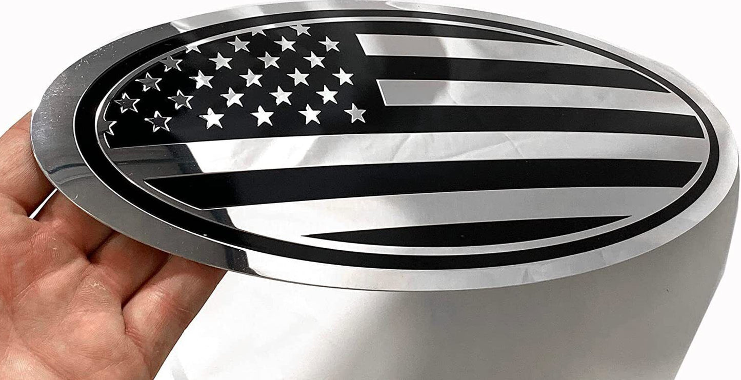 9.5-inch Car Trunk Badge Boot Back Badge Decal Sticker  for ford  F-150 Chrome