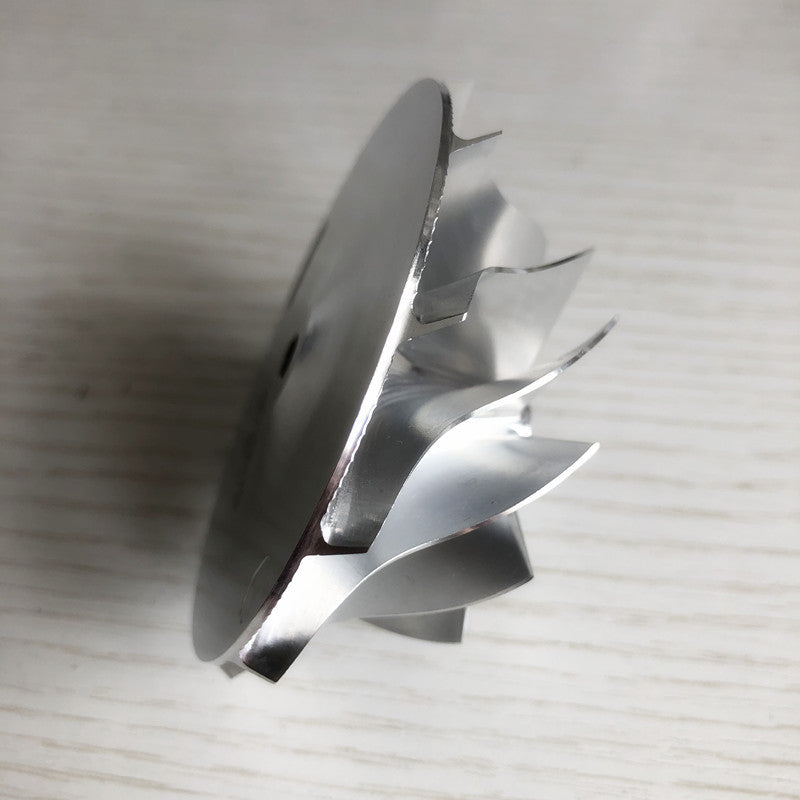 CT26 53.11/71.00 mm 11+0 Blade Turbine Billet Compressor Wheel