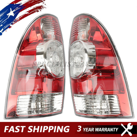 Fit For 2005-2015 for Toyota Tacoma LED Tail Lights Rear Brake Lamps Left Right