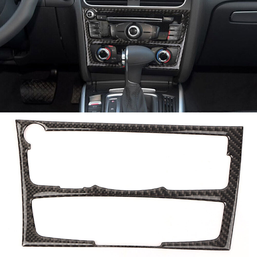 Interior Dashboard Console CD Panel Cover 10.2 5.5 for Audi A4 B8 2008-2015