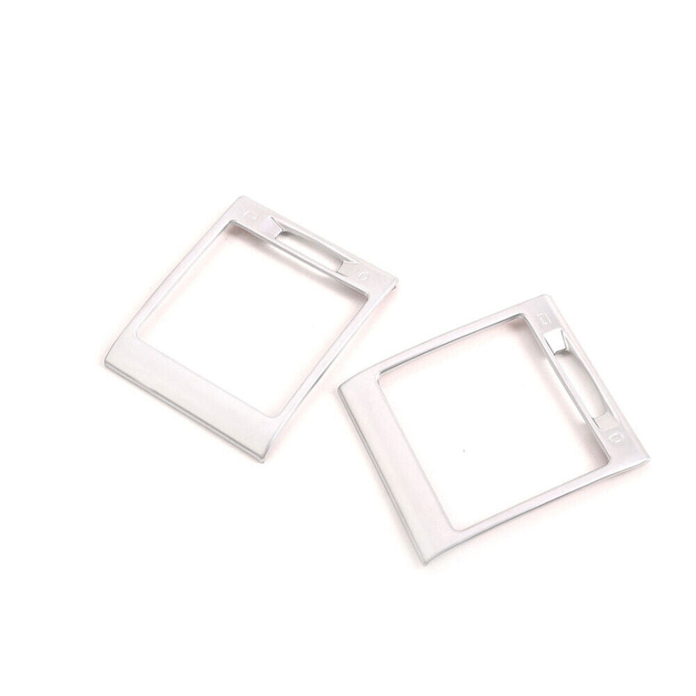 Dashboard Side Air Vent Outlet Trim for Benz G Class W463 G500 2004-18ABS Silver