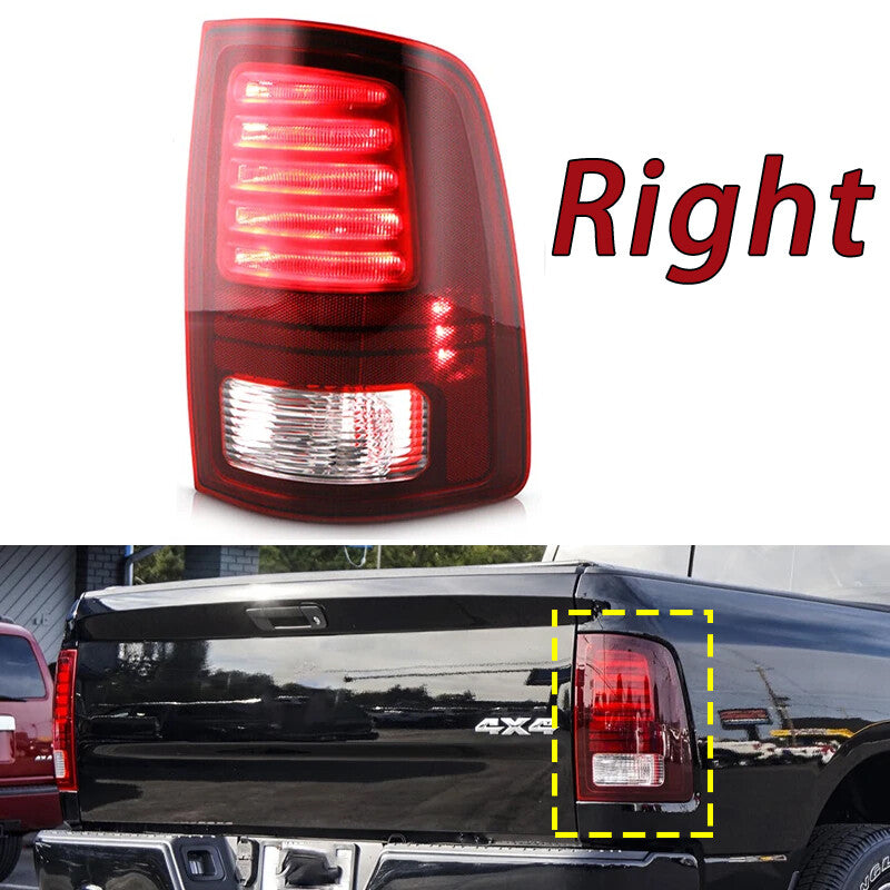 Right Rear LED Tail Light Assembly for Dodge Ram1500 2013-2018 Turn Signal Light