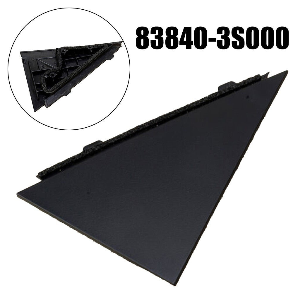 Right Side Rear Door Pillar Triangle Molding Cover for Hyundai Sonata 2009-2014