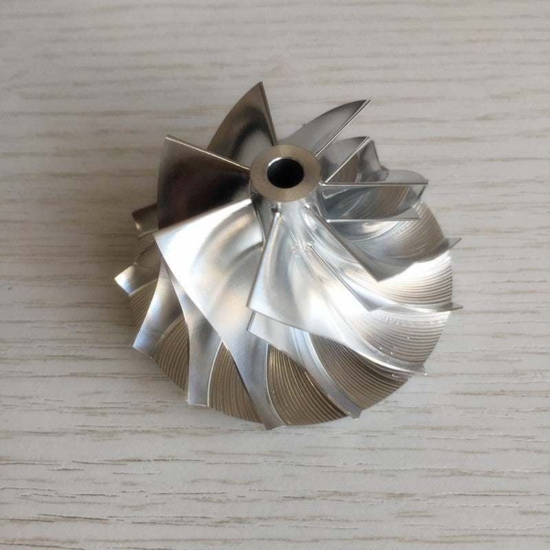 RHF5V 39.98/56.00mm 7+7 Blade High-Performance Turbine Billet Compressor Wheel