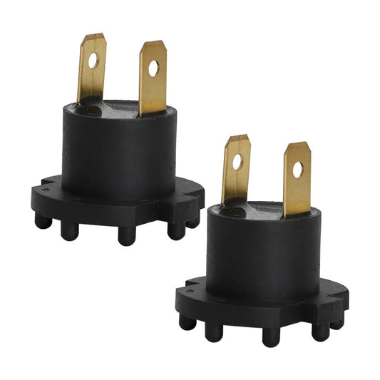 2pcs Front Low Beam Headlight Socket Adapter B28V-51-0A3 for Mazda 3 5 Protege 5