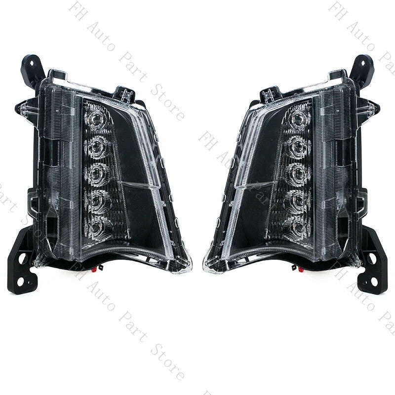 1Set for Toyota Hiace Commuter 2019-2021 Car Front Bumper Foglight LED Halogen