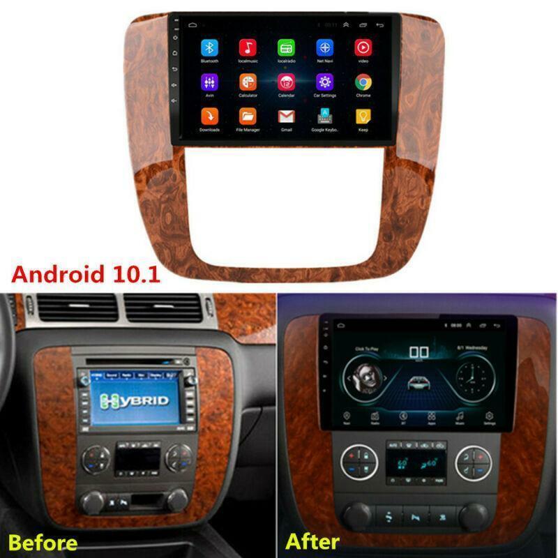 9Inch Android 10.1 Radio Navigation for Chevy Tahoe Suburban for GMC for Yukon 2007-2013