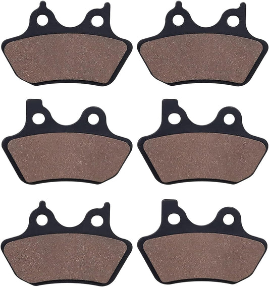 Front+Rear Brake pads for HARLEY DAVIDSON Touring Road King Classic Electra