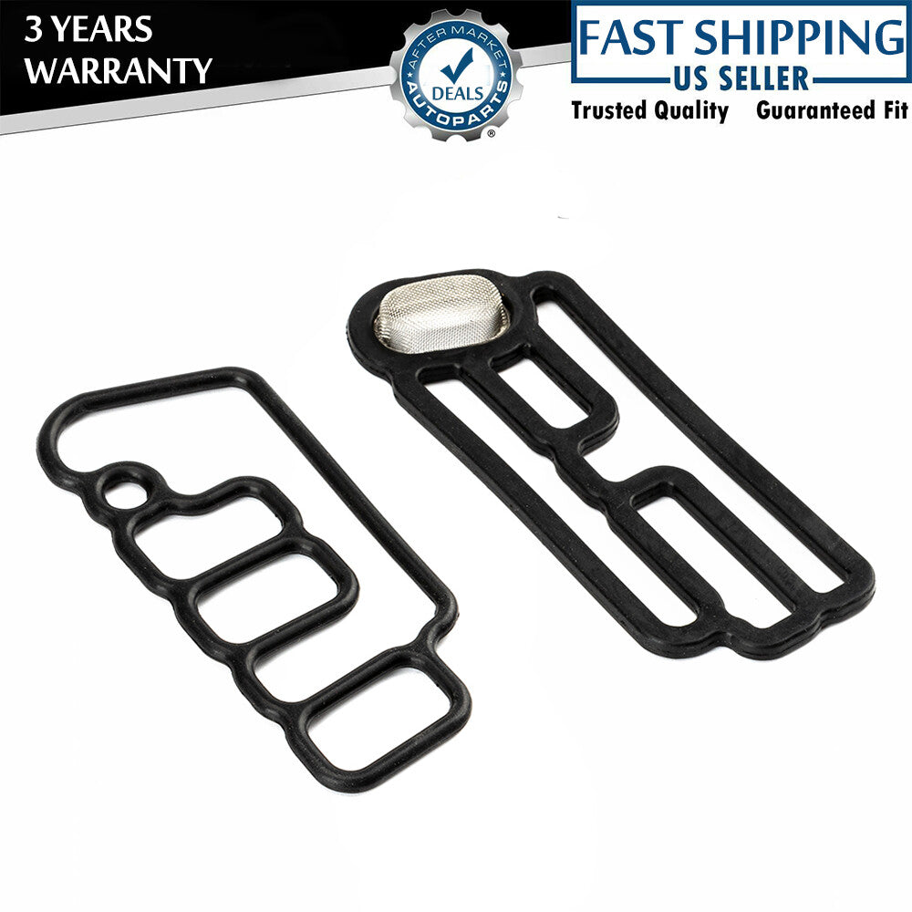 New 2Pcs VTEC Cylinder Head Solenoid Gasket for Honda Odyssey 2010-2016 Pilot US