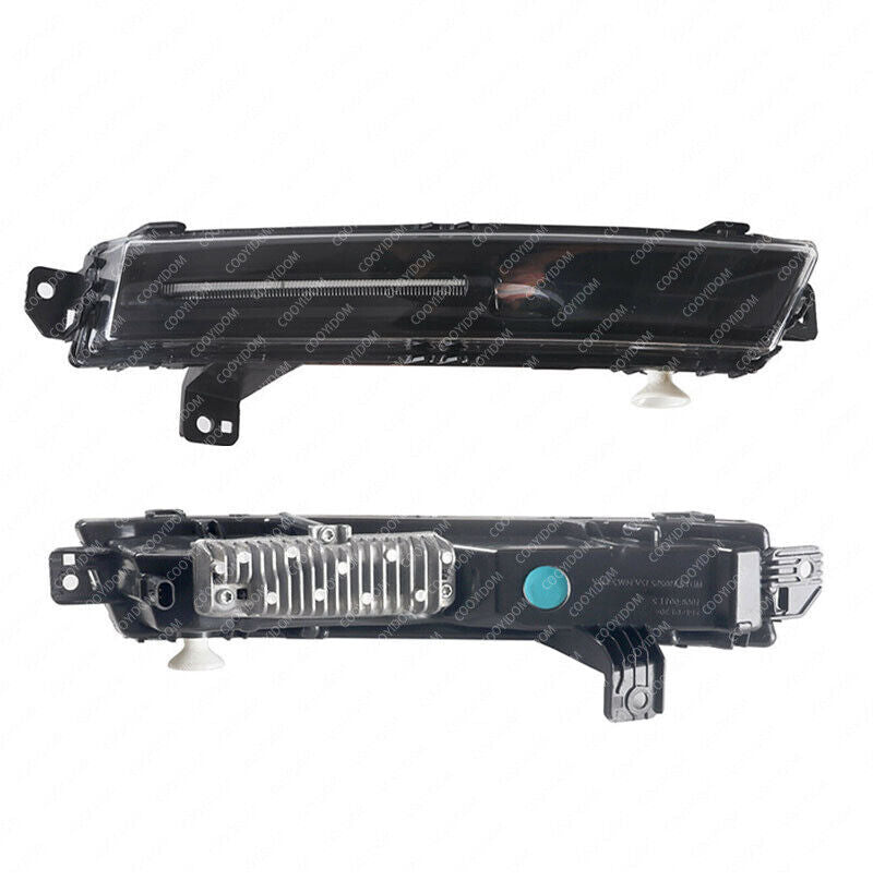 Pair Left Right Front Bumper Black Fog Lamp Fit for Range Rover Velar 2018-2020