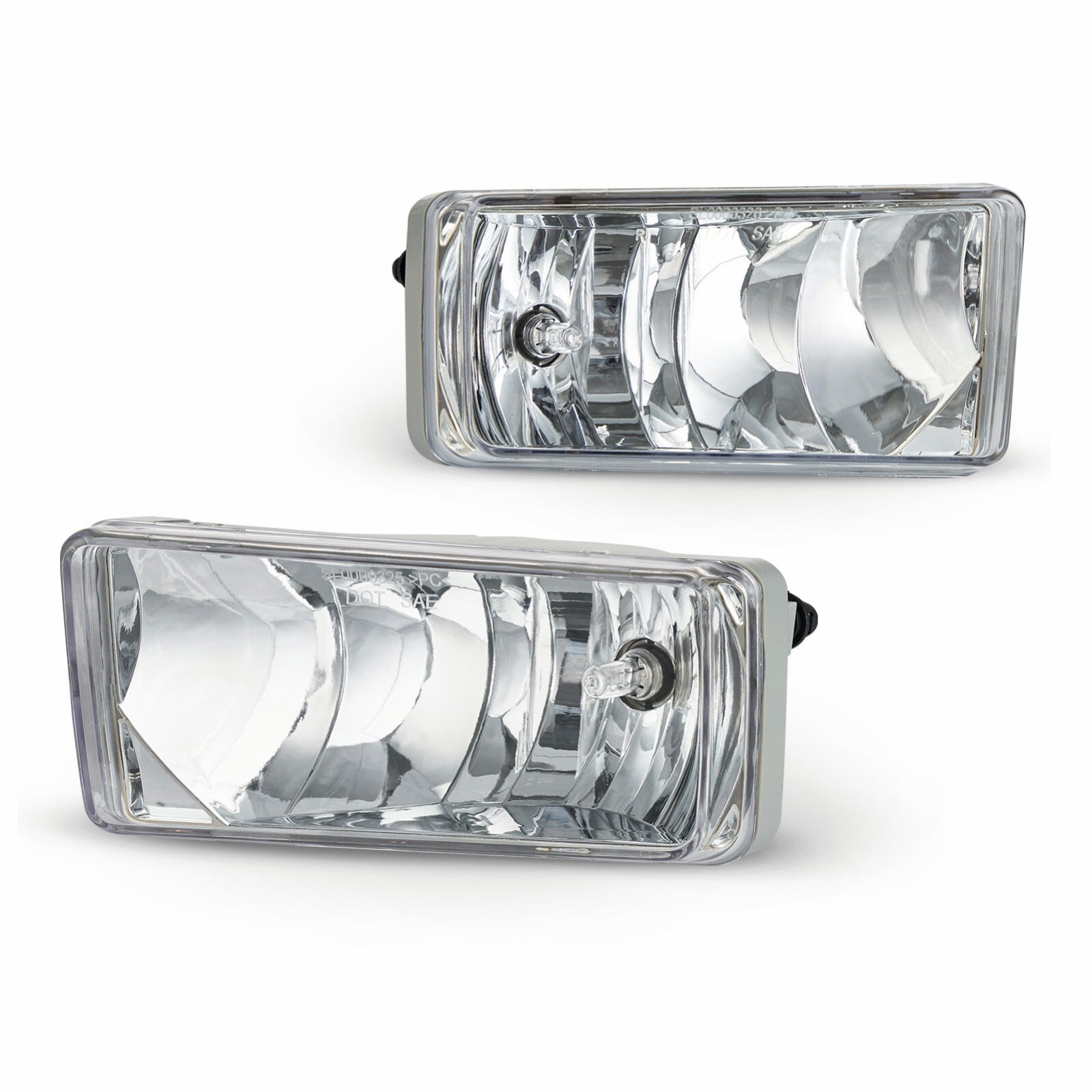 Fits 2008-2014 for Chevrolet Silverado Clear Lens 1 for Front Bumper Fog Lights