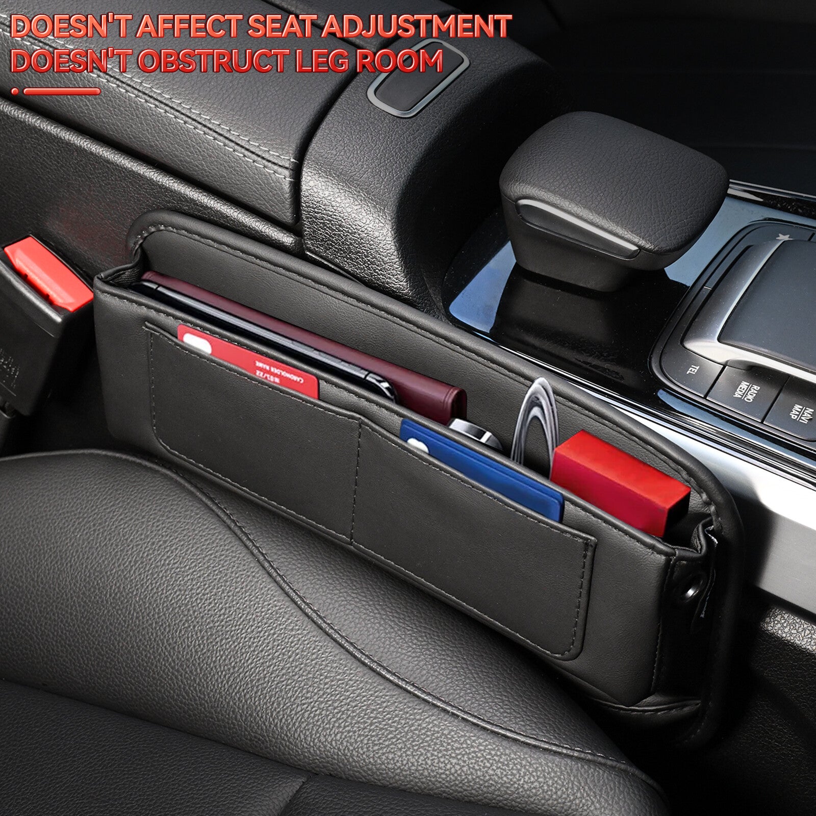 Car for Seat Gap Storage Bag Crevice Box Card Organizer Holder Accessories Universal