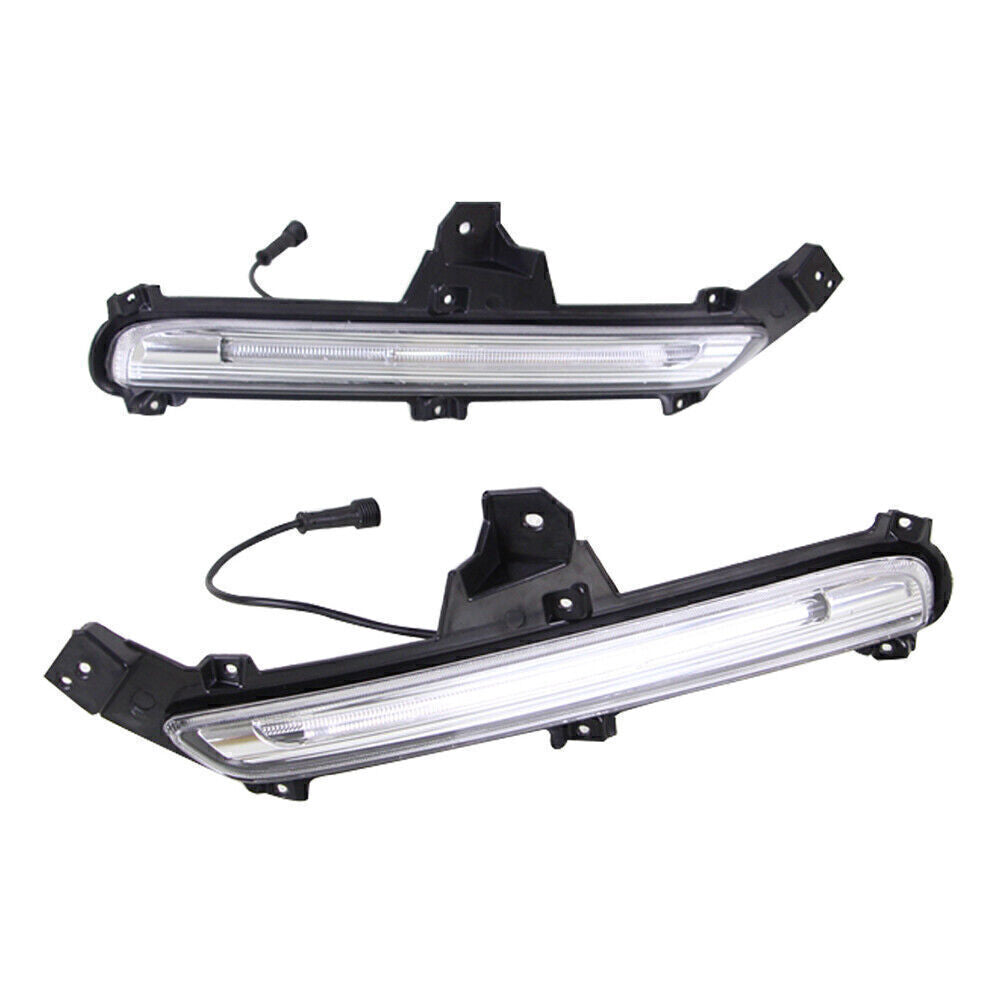 for KIA K2 2015-2016 ABS LED Auto Daytime Running Light DRL Daylight Fog Lamp