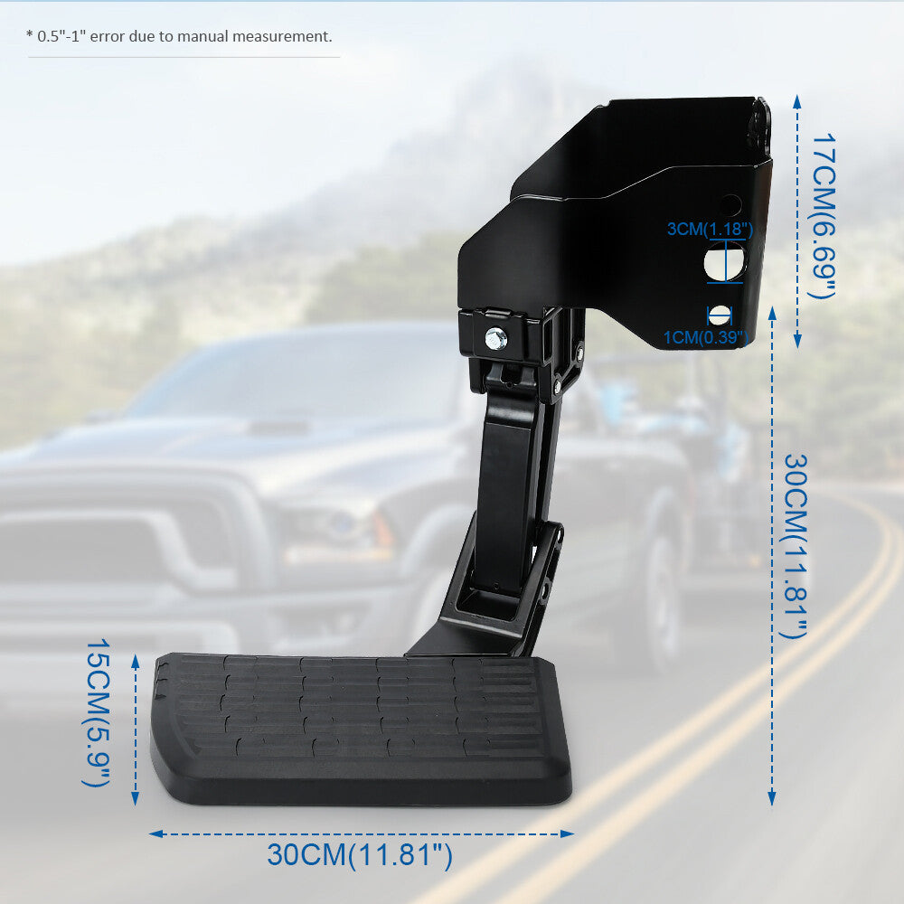 75306-01A Rear Bumper Side Bed Step Pedal For 2009-2022 for Ram 1500 2500 3500