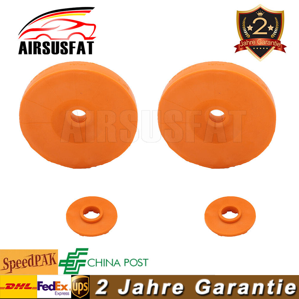 2x for MERCEDES W221 FRONT HYDRAULIC SUSPENSION ABC SHOCK BUFFER RUBBER TOP MOUNT