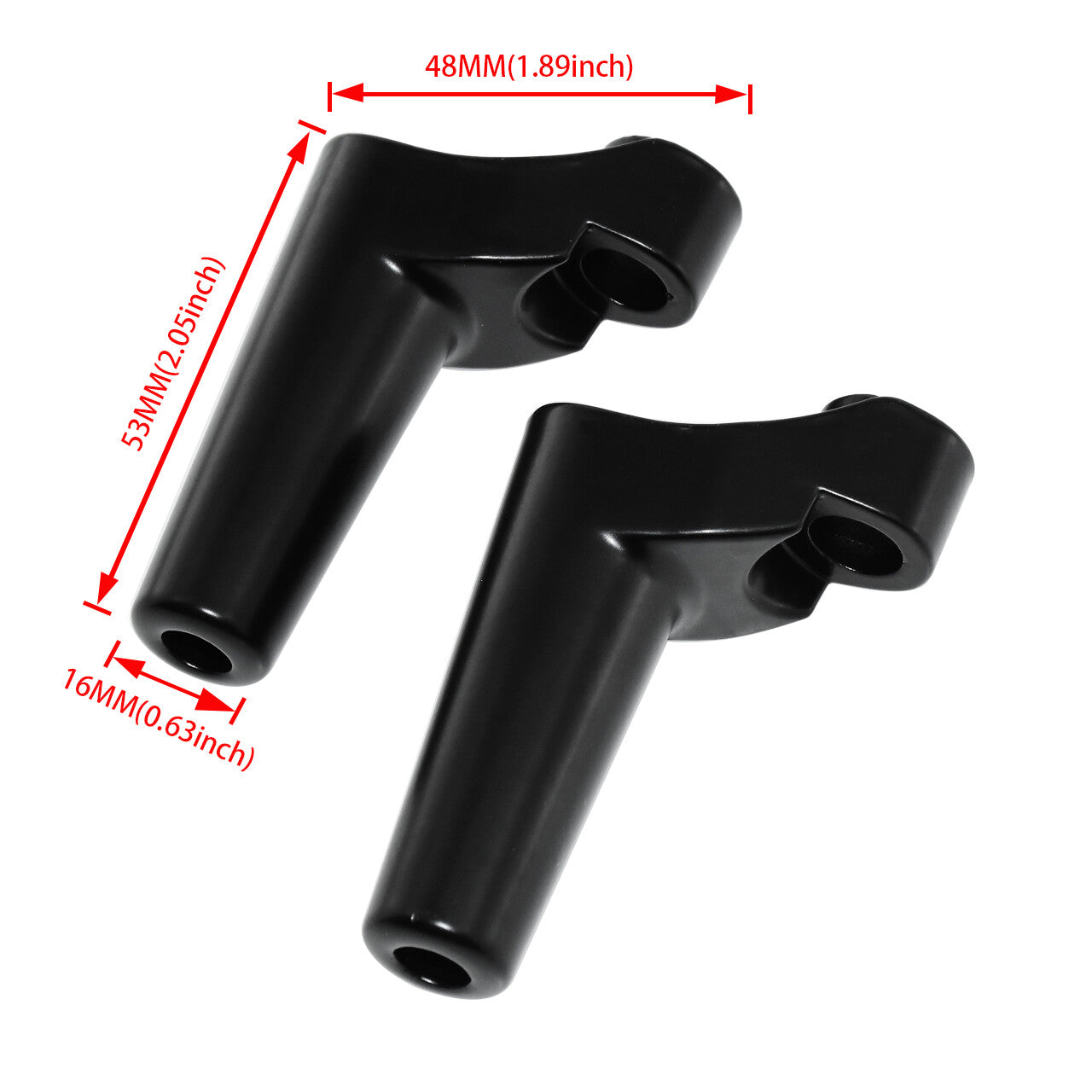 Front Turn Signal Mounts Relocation Kit for Harley Sportster Iron 883 1200 88-22