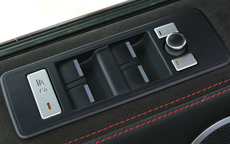 for Range Rover L405 2013-2017 Car Window Lift Switch Button Sequin Trim Sticker
