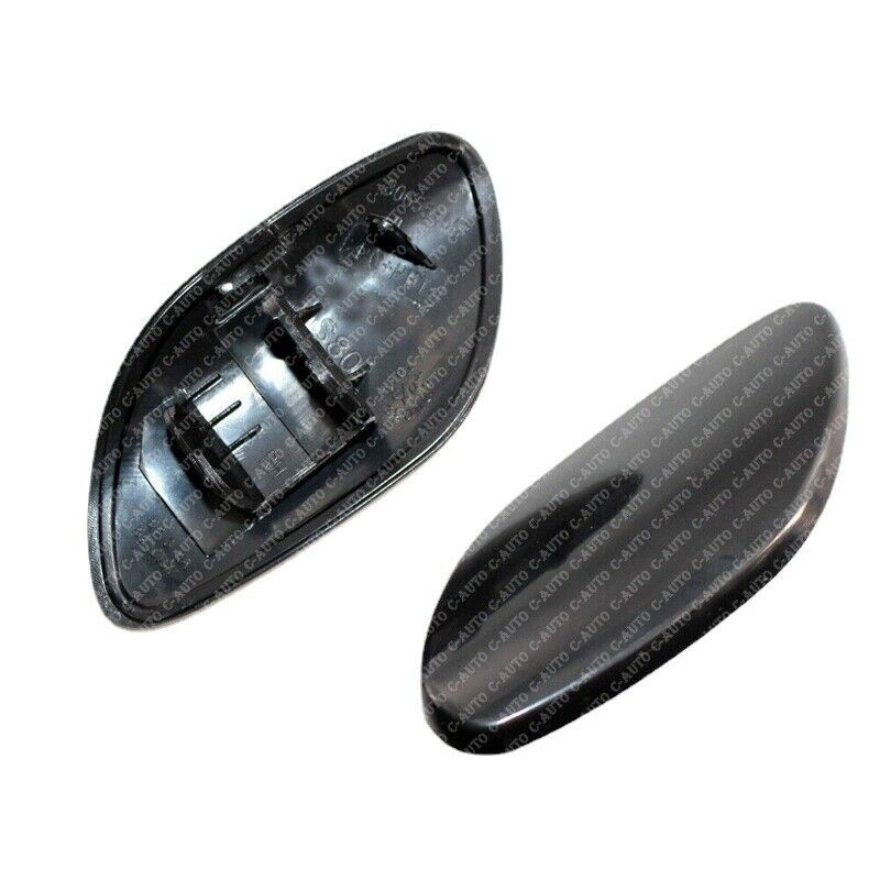 Pair Headlight Washer Cover Cap Front Bumper 39870060 for VOLVO S80 2007-2013