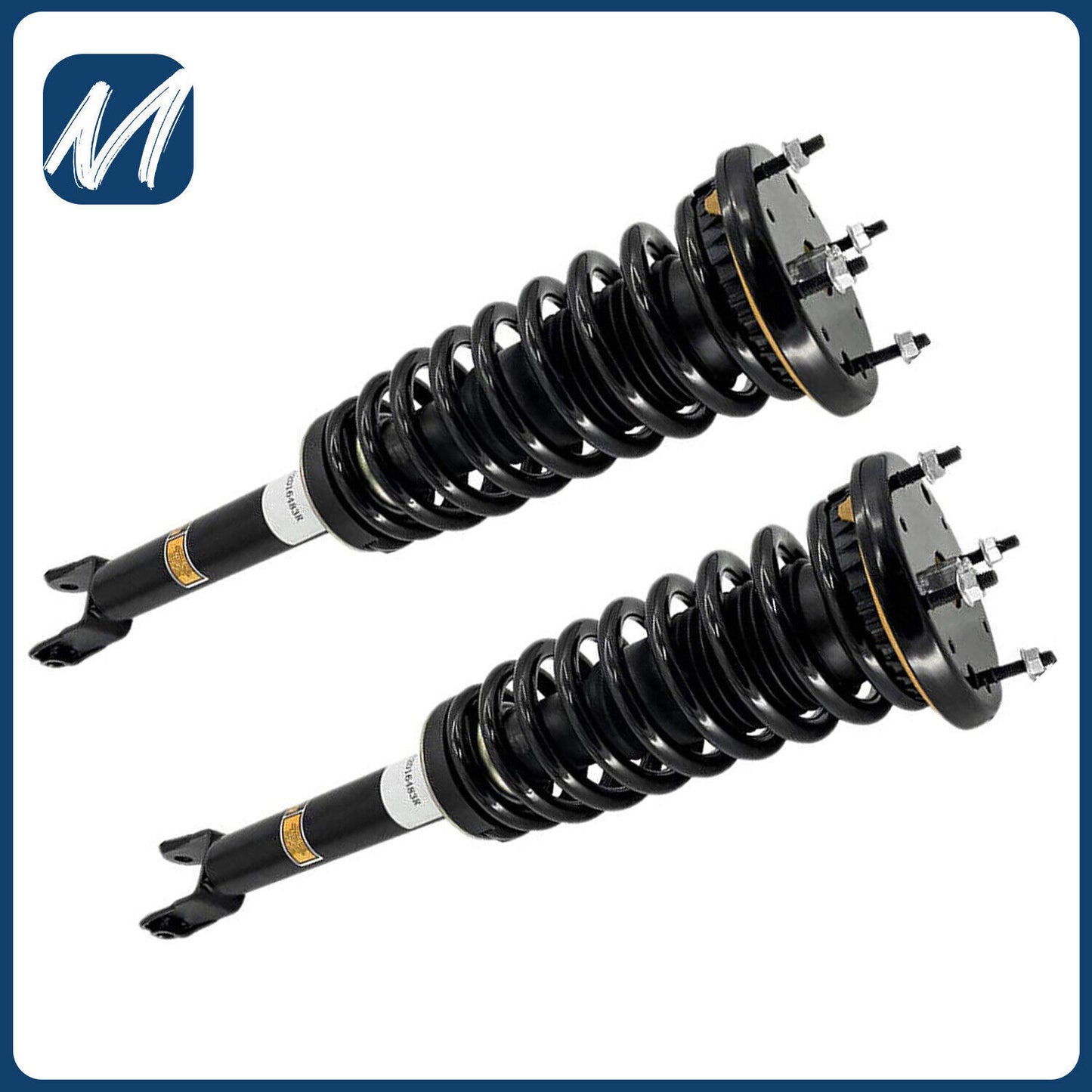 2-piece Assys Fit front shock absorber struts for Maserati Ghibli M157 S Q4 AWD 670030333