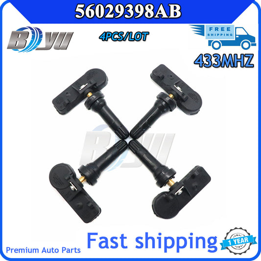 Suitable for Chrysler , for Dodge , for Jeep for Ram 4-piece TPMS new tire pressure sensor 56029398AB