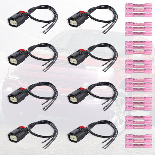8pcs Ignition Coil Connector Plug for Ford 2013-19 V6 V8 Flex F150 9U2Z14S411EA