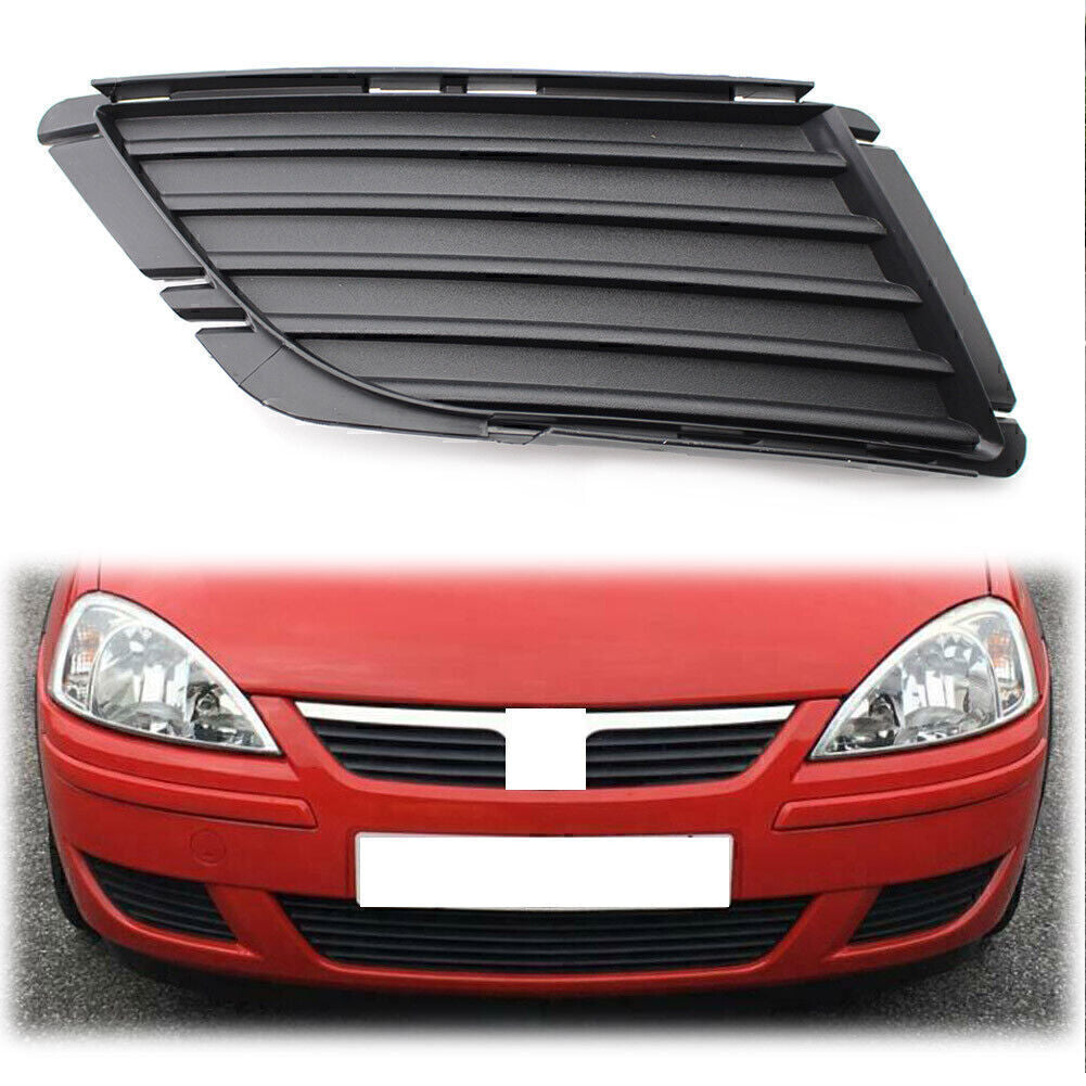 Front Bumper Fog Grille Right 1400726 Fit for Vauxhall for Corsa C 2003-2006 Car