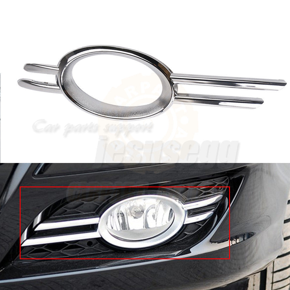 Chrome Left Bumper Fog Lamp Grille Trim for Mercedes-Benz 07-09 E CLASS W211