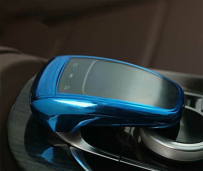 Middle Console Mouse Protection Cover 1PCS for Benz E-Class 2016-2018 Soft Glue