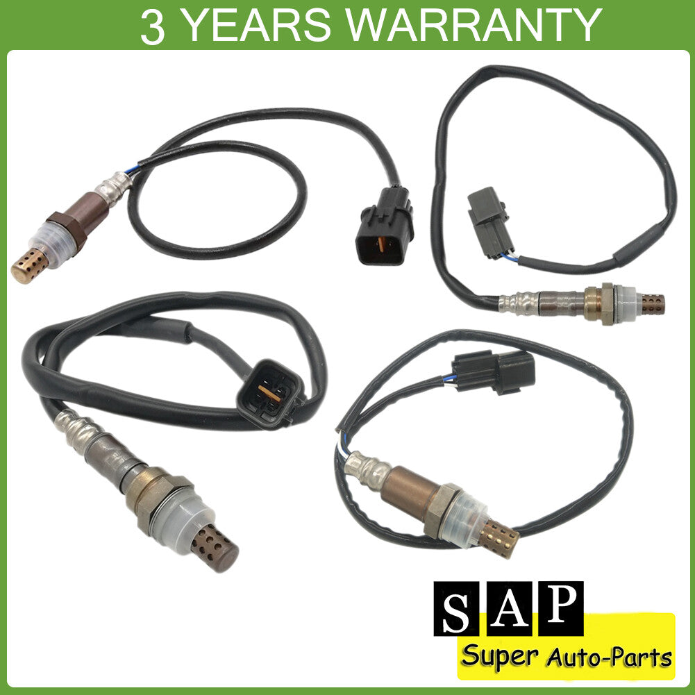 New 4-piece oxygen sensor kit for Maserati Ghibli Quattroporte 2014-2017 3.0L V6 Turbo