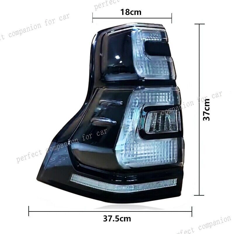 Left Smoked LED TailLight for Toyota for Land Cruiser Prado 2018-20 Series 150 FJ150