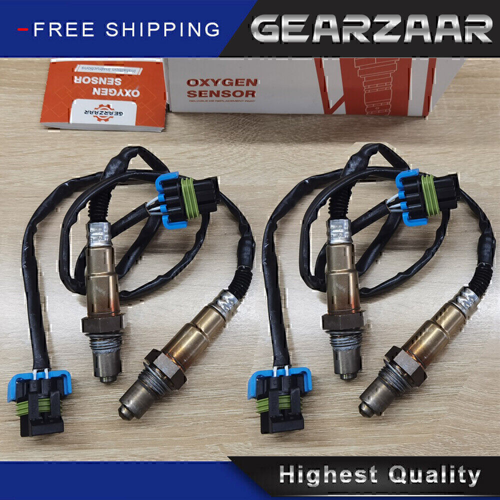 Set of 4 Oxygen O2 Sensor For 2009-2017 for Buick for Chevy for Cadillac for GMC for Saturn 234-4815