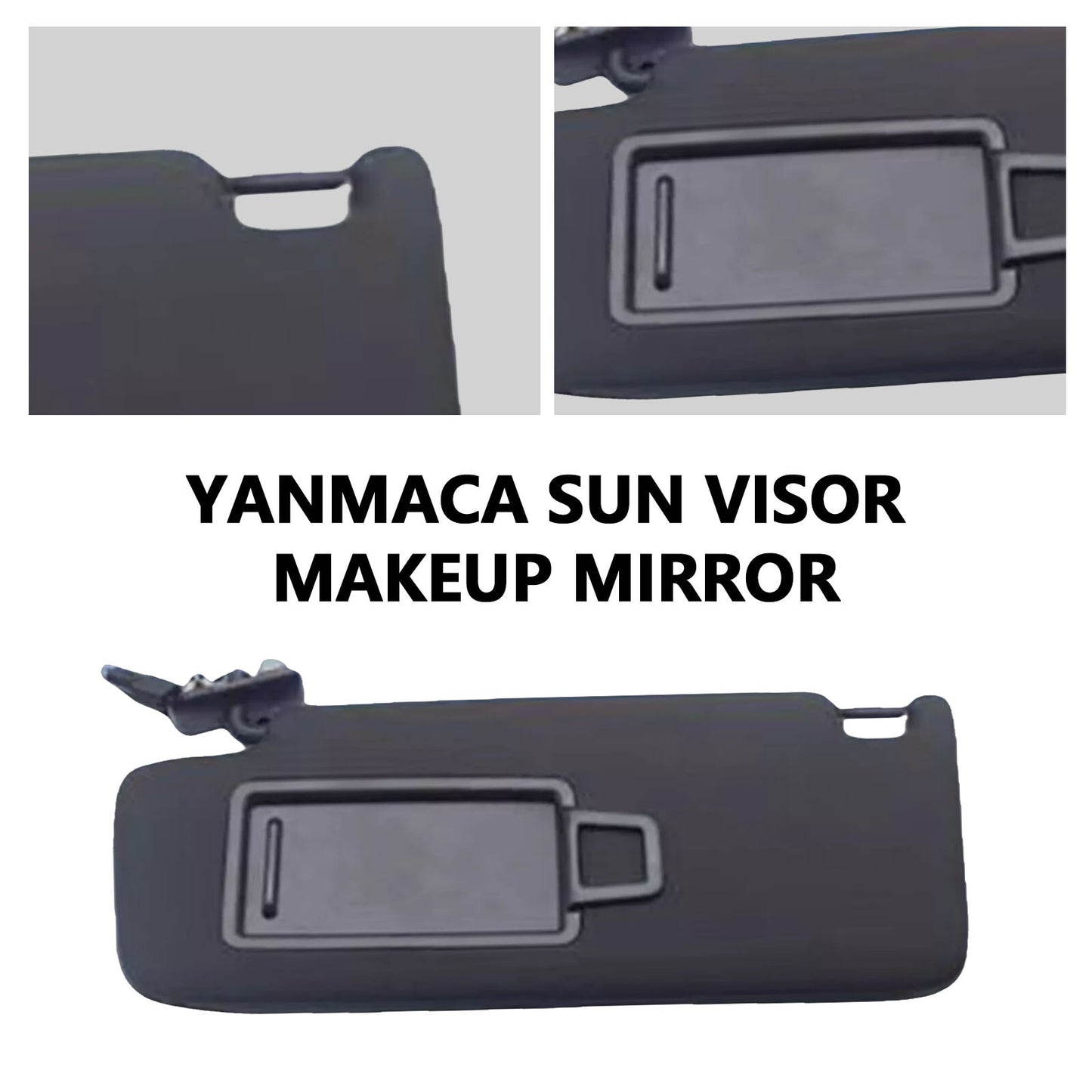Inner Left Sun Visor Sunshade Sunvisor Assembly for Porsche Macan 2014-2022
