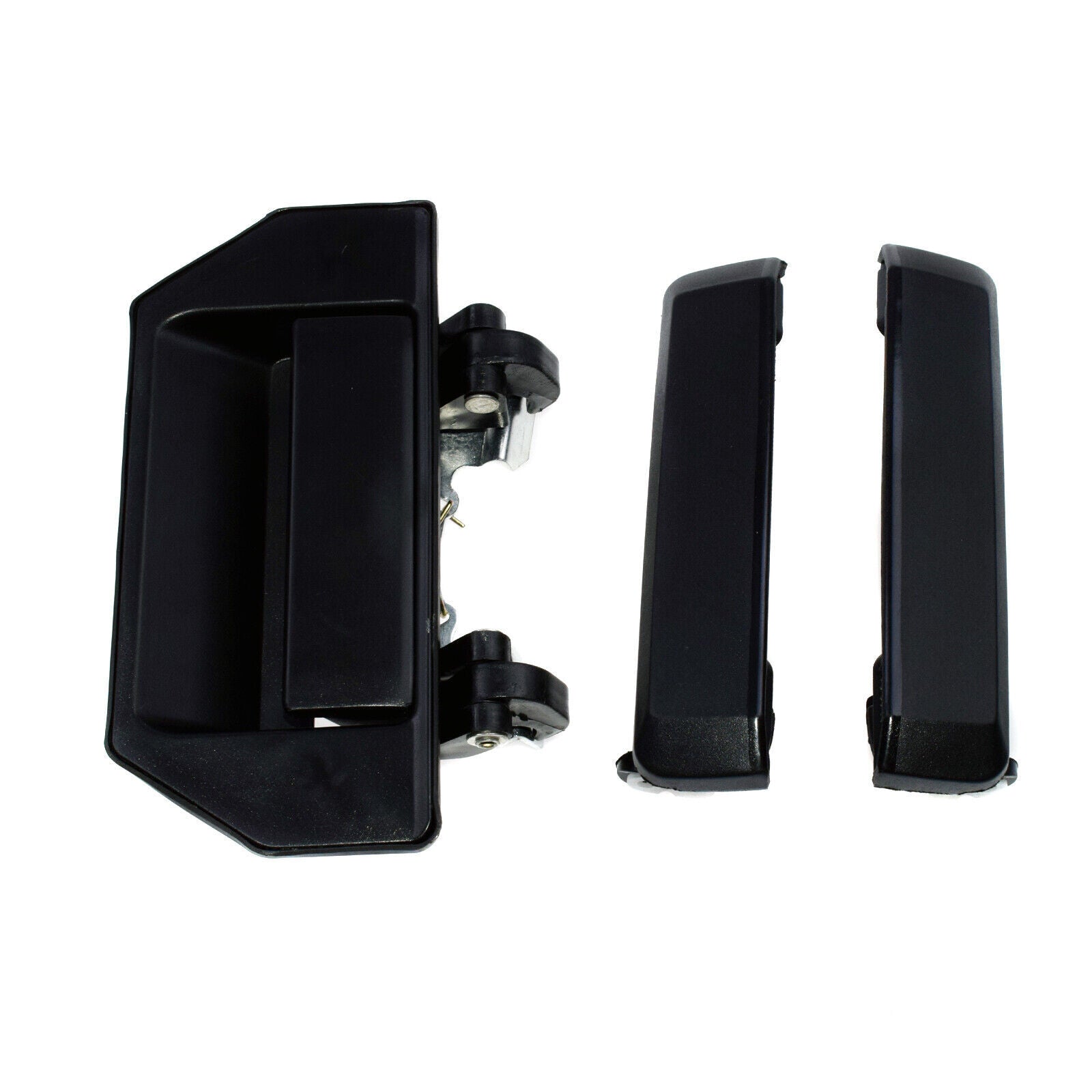 for Nissan Frontier Pickup 9060601G01 2x Door Handle Black External +1x Tailgate