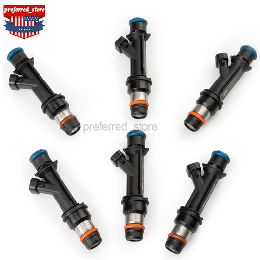 6-pack 12569573 2002-2004 new Fuel Injectors for Chevrolet Blazer for GMC Envoy 4.2L
