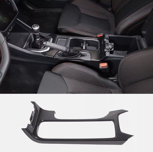 Genuine carbon fiber rearview mirror side triangular boiler cover suitable for Toyota Supra