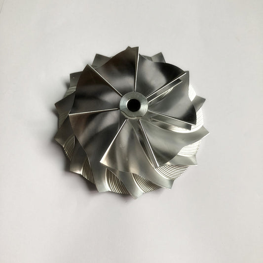 HX40 7+7 Blade 67.00/89.00 mm High-Performance Turbine Billet Compressor Wheel