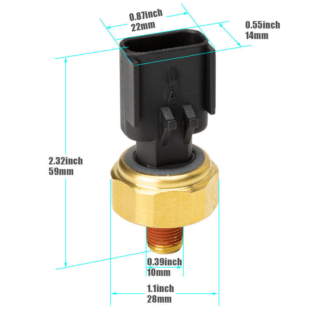 4Pcs Oil Pressure Switch Sender Sensor Engine for Chrysler for Jeep for Dodge 05149062AA