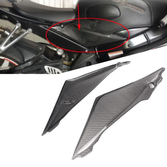 Side Fuel Tank Panel Cover Fairings Carbon Fiber for Suzuki GSXR1000 2005-2006