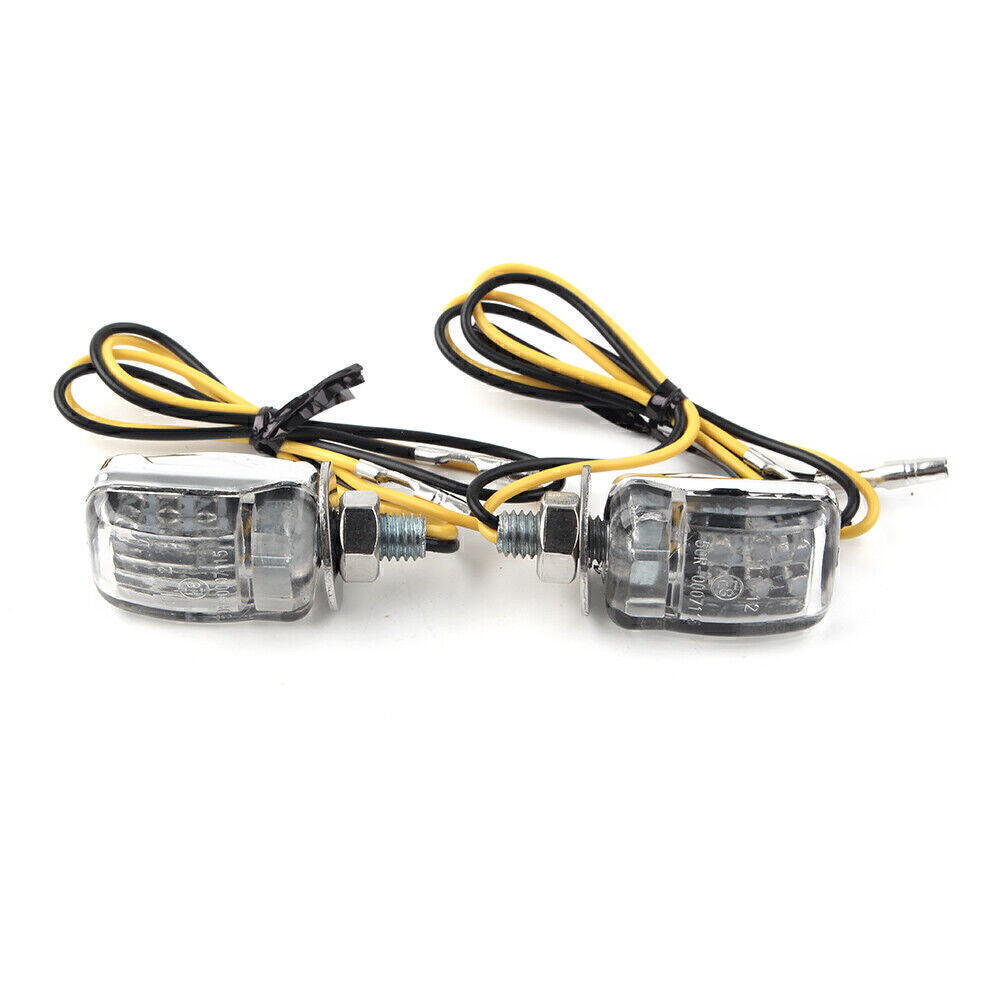Turn Lights Universal LED Motor Turn Signal Indicator Light Warning Blinker Lamp