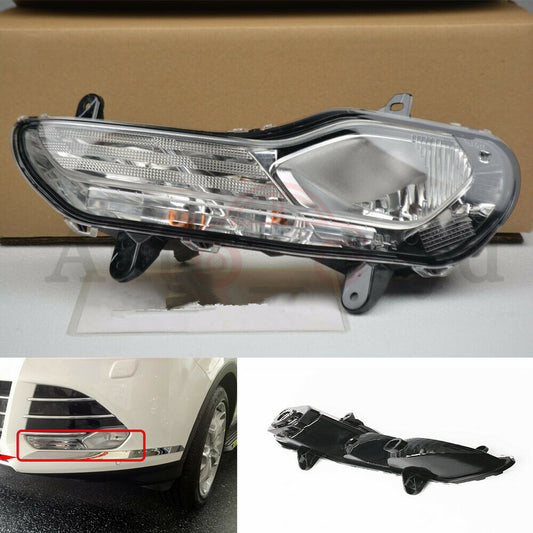 Front Left Bumper Fog Lights Lamps for Ford Kuga Escape 2013-2016 1.6 2.0 2.5L
