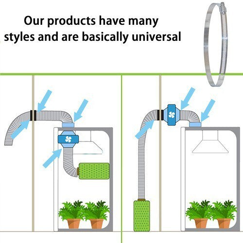 12-inch adjustable hose clamp TS304 hose clamp worm gear adjustable 289mm-311mm