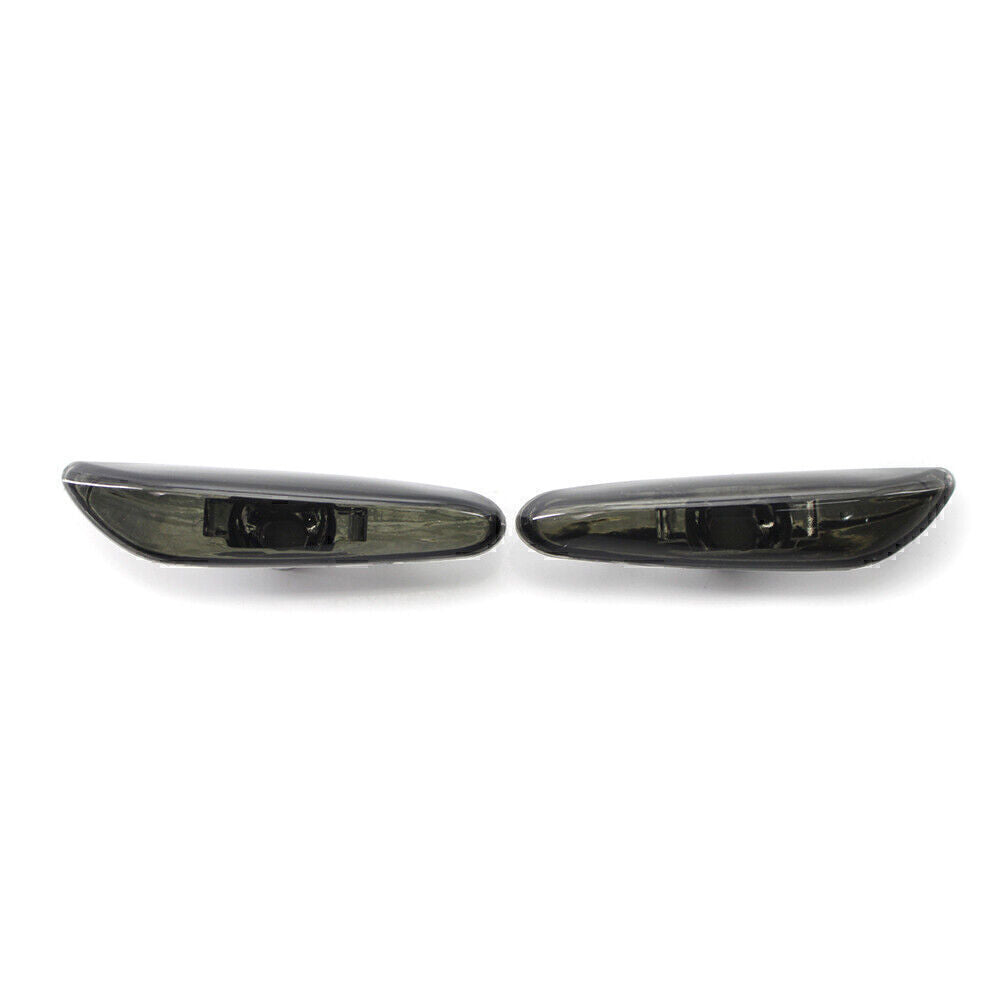 2pcs Gray Side Marker Light Turn Signal Lamp Fit for BMW E46 4DR 02-05 63137165915