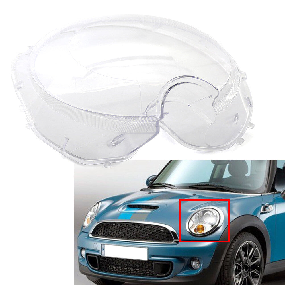 Car Front Headlight Headlamp Lens Cover for BMW for MINI R56 2007-2015 14