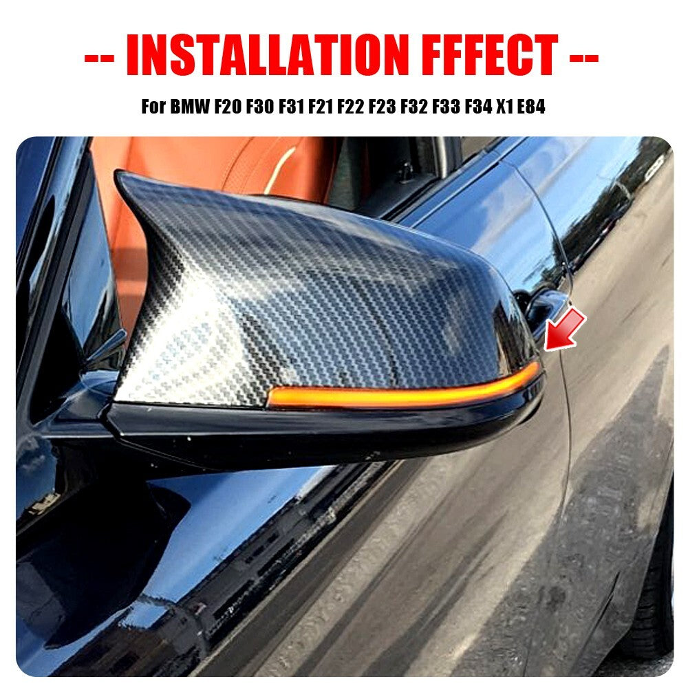 2pcs LED Dynamic Side Mirror Turn Signal Light Assembly for BMW F20 F30 F21 F22